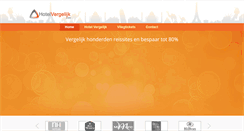 Desktop Screenshot of hotelvergelijk.com